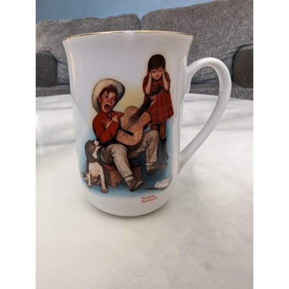 Vintage Norman Rockwell Mug Set - Picture 9 of 10
